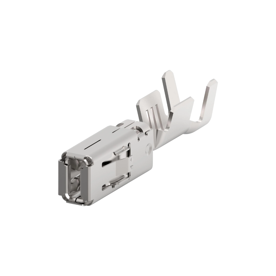 Female FMS / Timer Pin – MCP 2.8 Crimp Socket (Tin-Plated Copper Alloy)