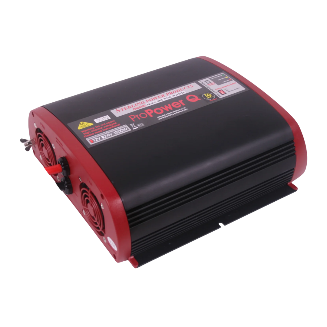 Sterling ProPower Q 1800W inverter shown as an option with the DAF XF and XG installation kit
