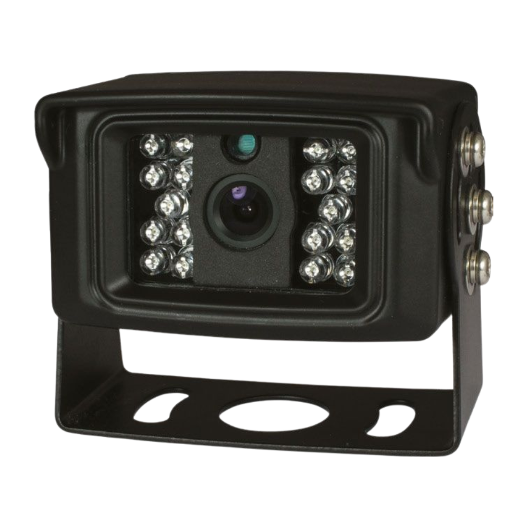 720p AHD rear-view camera with infrared night vision