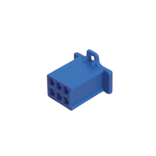 6 Way Male 2.8mm Mini Latch Housing - Multiple Colours