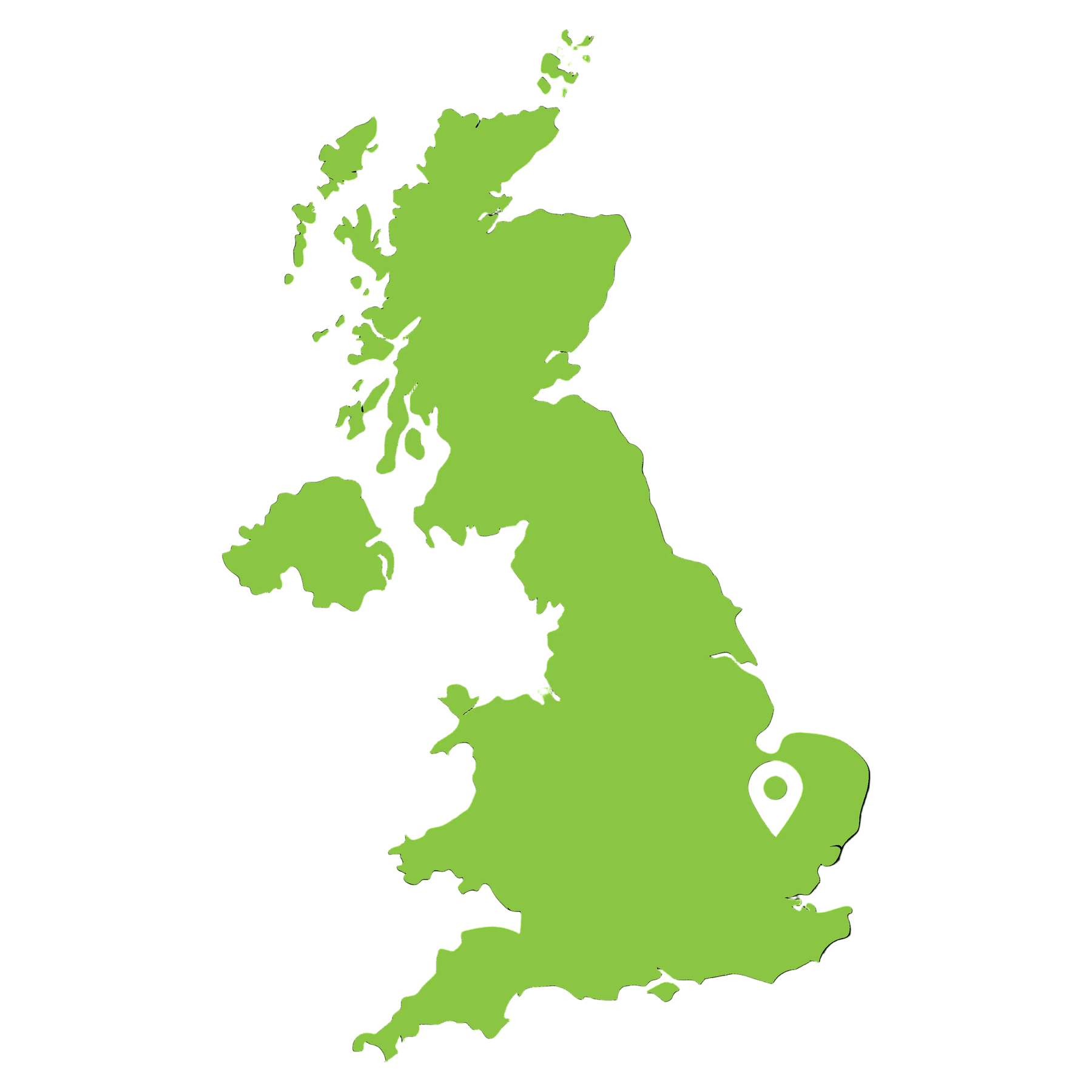 Map showing Fir Tree Technology in Haverhill, Suffolk